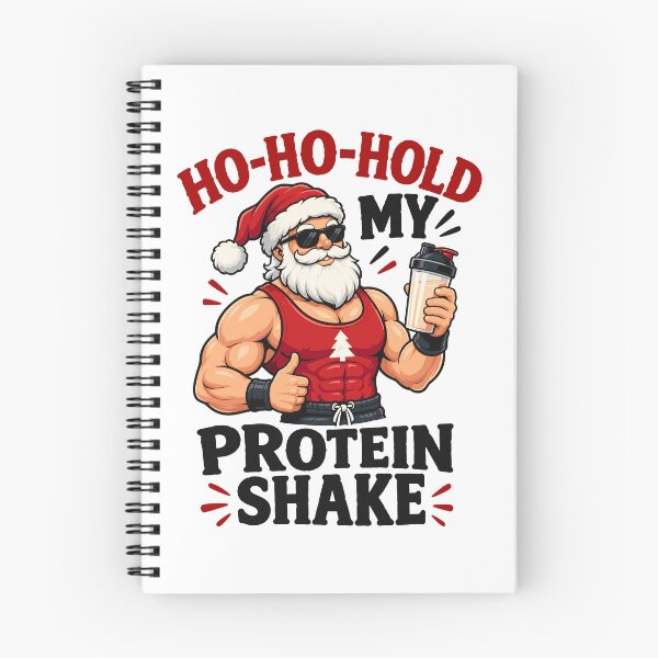 Item preview, Ho Ho Ho Hold My Protein Shake Christmas, Funny Gym Santa, Inappropriate Christmas Humor designed and sold by mraihan.