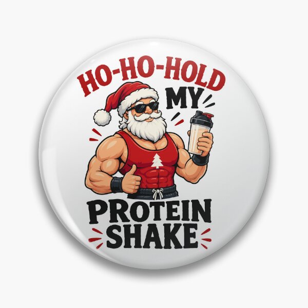 Item preview, Ho Ho Ho Hold My Protein Shake Christmas, Funny Gym Santa, Inappropriate Christmas Humor designed and sold by mraihan.