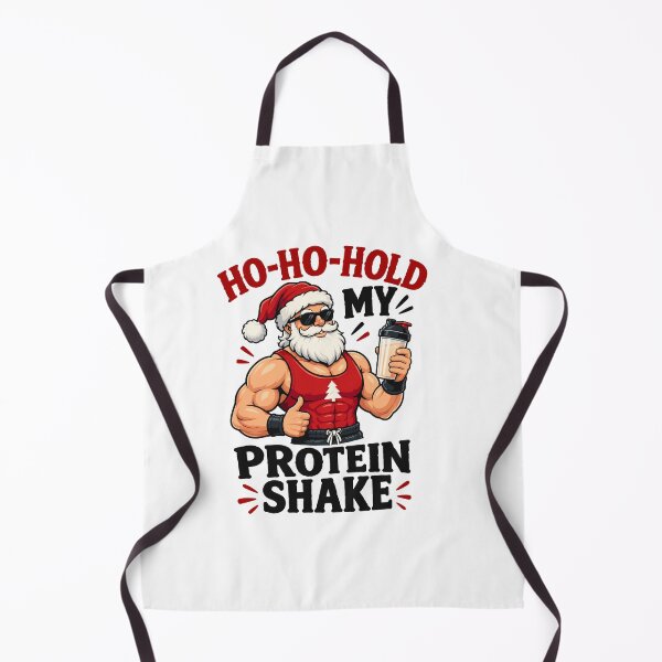Item preview, Ho Ho Ho Hold My Protein Shake Christmas, Funny Gym Santa, Inappropriate Christmas Humor designed and sold by mraihan.