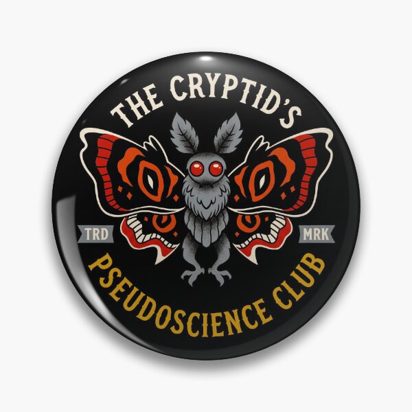 Item preview, Cryptid Pseudoscience Club Tattoo designed and sold by Fictional Ink Society.