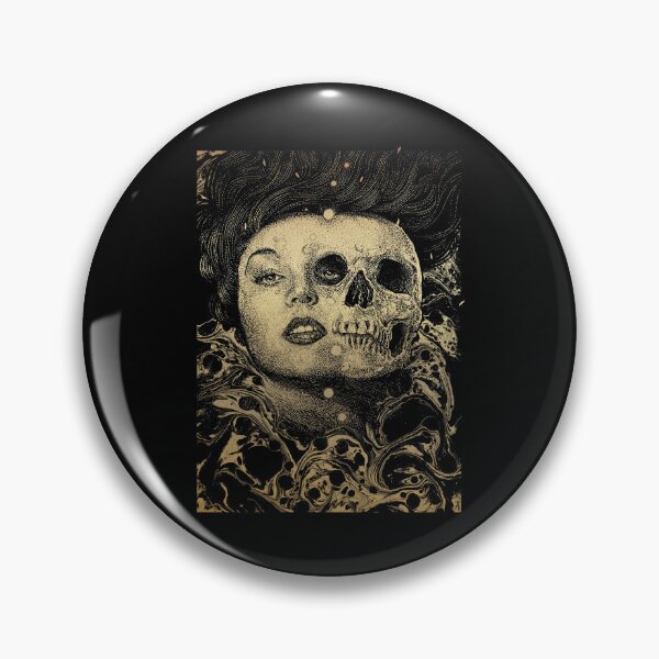 Item preview, Half Skull Face Surreal Portrait designed and sold by scenicware.