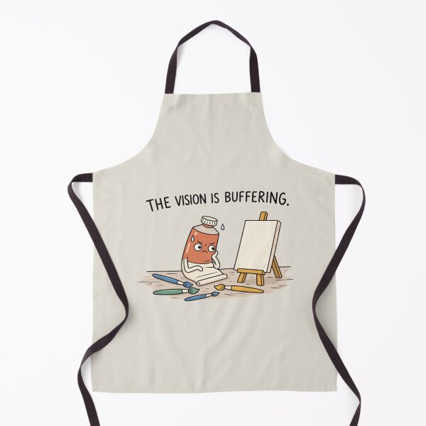 Item preview, The Vision Is Buffering | Funny Artist Procrastination Art designed and sold by MrDev.