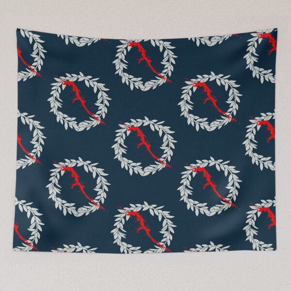 Item preview, Laurel Wreath Blood Splatter Circle designed and sold by scenicware.