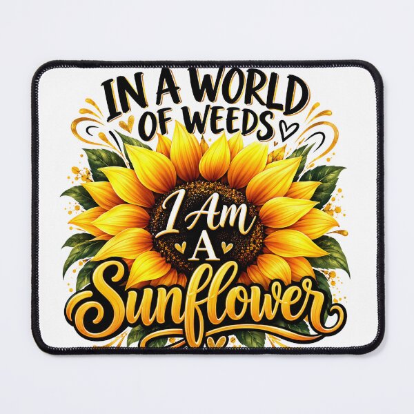 Item preview, In A World Of Weeds, I Am A Sunflower designed and sold by BlessedKaren.