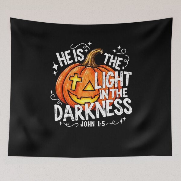 Item preview, He Is The Light In The Darkness designed and sold by PhocoNibict.