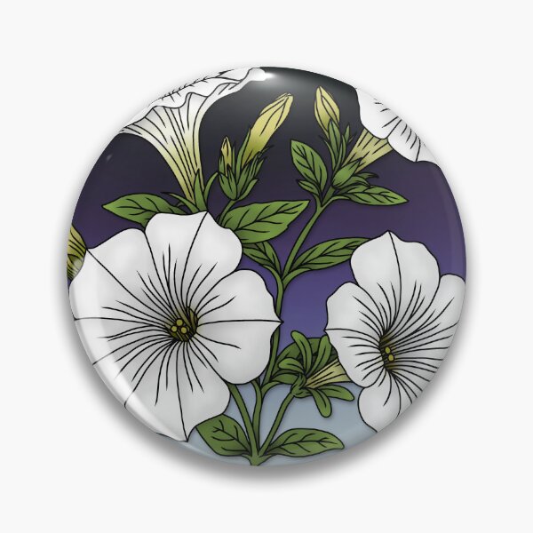 Item preview, White Petunia designed and sold by paperandp!xels.