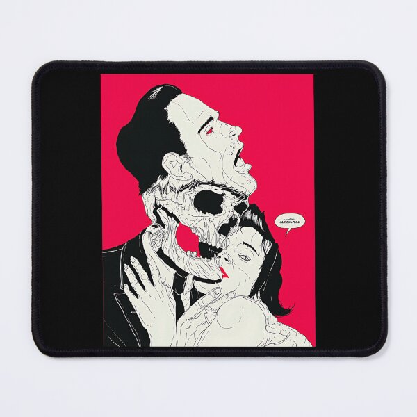 Item preview, Vampire Romance Couple Skull Art designed and sold by scenicware.