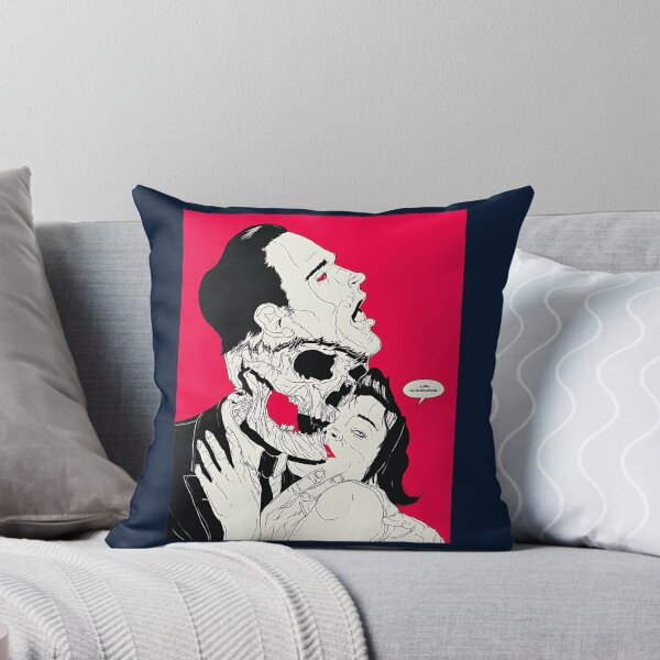 Item preview, Vampire Romance Couple Skull Art designed and sold by scenicware.