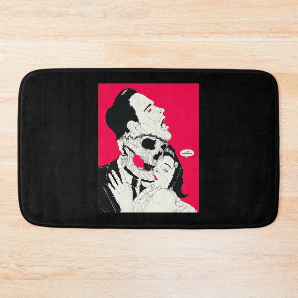 Item preview, Vampire Romance Couple Skull Art designed and sold by scenicware.