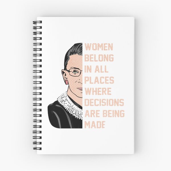 Item preview, Women Belong In All Places Where Decisions Are Being Made RGBG Art designed and sold by idungmampet.