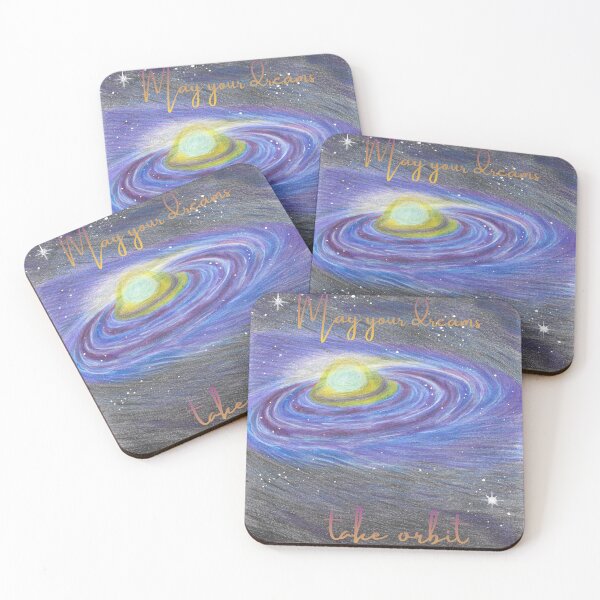 Item preview, May Your Dreams Take Orbit - Cosmic Dreams Art  designed and sold by Julia N.