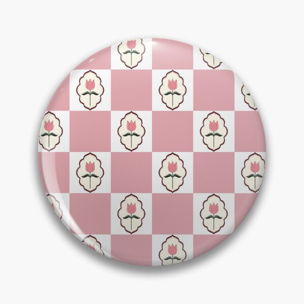 Item preview, Tulip Checkerboard Pattern designed and sold by Little Dora Art.