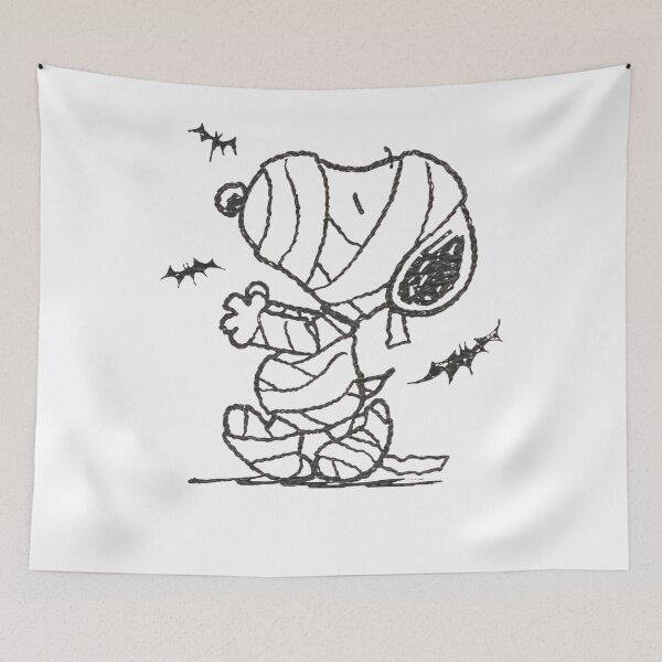 Item preview, Peanuts Snoopy Mummy designed and sold by LittleMamastore.