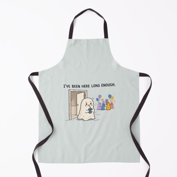 Item preview, I've Been Here Long Enough | Cute Ghost Introvert Humor designed and sold by MrDev.