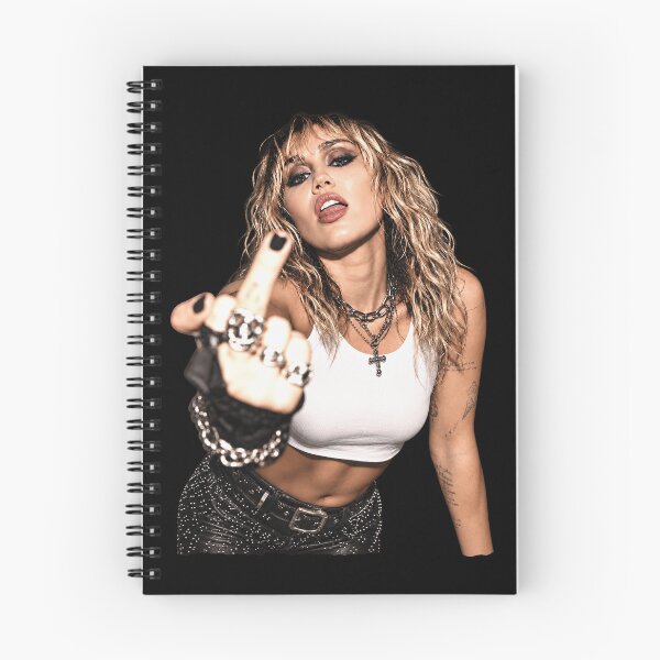 Item preview, Miley Cyrus Bangerz Era Middle Finger Portrait designed and sold by TheCozyCarrier.