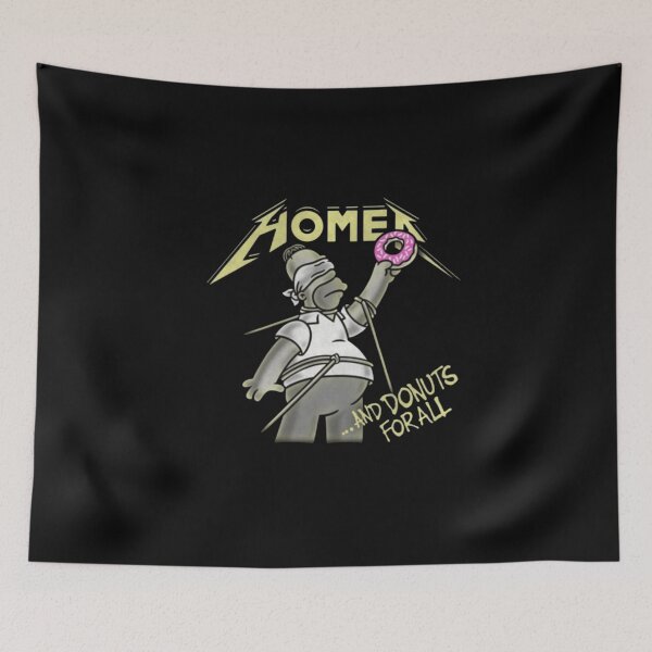 Item preview, Homer And Donuts For All Parody designed and sold by HSMGallery.