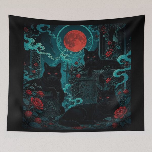 Item preview, Lounging in Our Gothic Garden designed and sold by Shelley Loewnau-Jones Studio.
