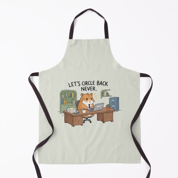 Item preview, Let’s Circle Back Never | Funny Hamster Office Humor designed and sold by MrDev.