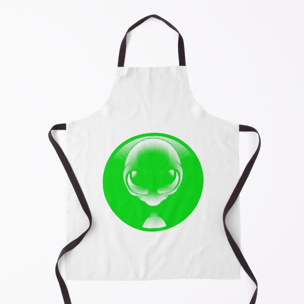 Item preview, Green Halftone Alien Head Pop Art designed and sold by HÉRCULES VERSIANI.