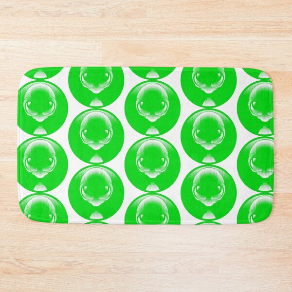 Item preview, Green Halftone Alien Head Pop Art designed and sold by HÉRCULES VERSIANI.