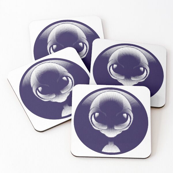 Item preview, Copy of Blue Halftone Alien Head Pop Art designed and sold by HÉRCULES VERSIANI.