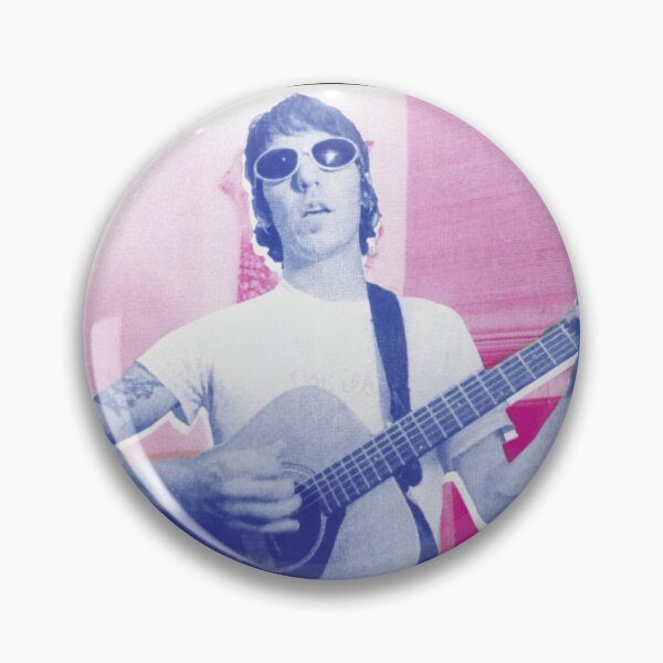Item preview, Elliott Smith Acoustic Guitar Vintage Portrait designed and sold by TheCozyCarrier.