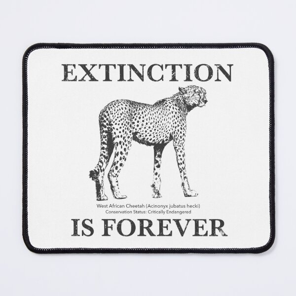 Item preview, Extinction is Forever - Cheetah designed and sold by sugarsongart.