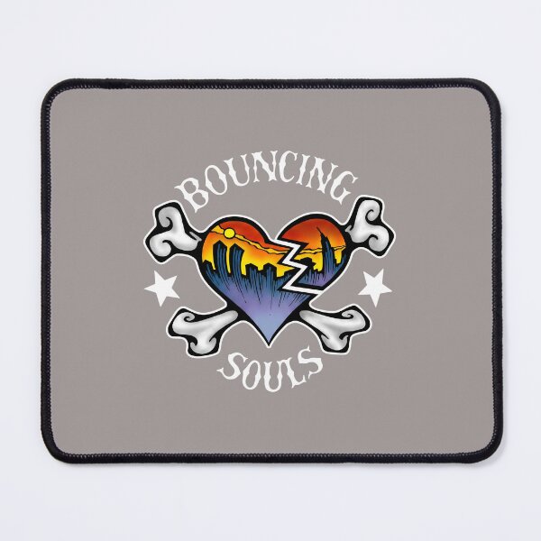 Item preview, 1 Bouncing Souls Logo City Heart Punk Tee-69 designed and sold by ReannaSchoe.