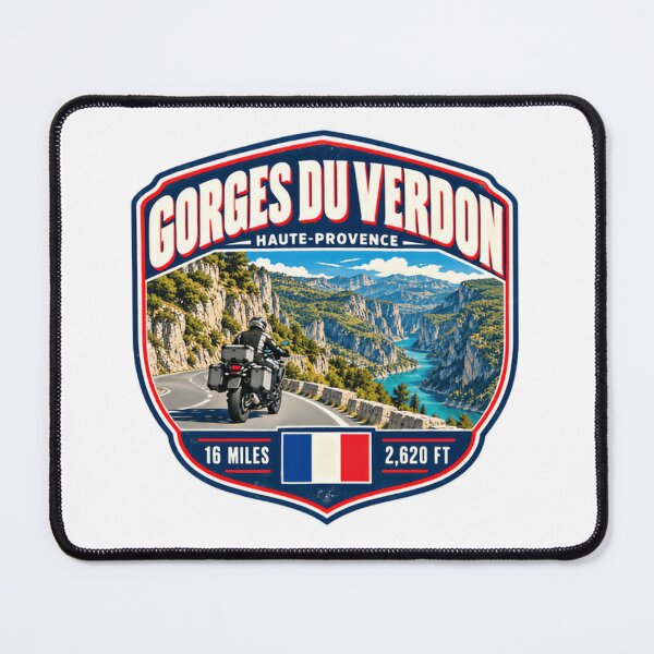 Item preview, Gorges Du Verdon Haute-Provence Motorcycle Travel France designed and sold by Star3NowForMe.