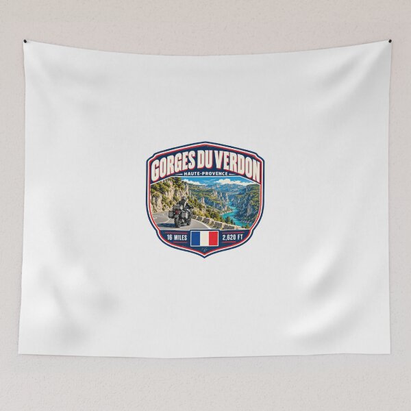Item preview, Gorges Du Verdon Haute-Provence Motorcycle Travel France designed and sold by Star3NowForMe.