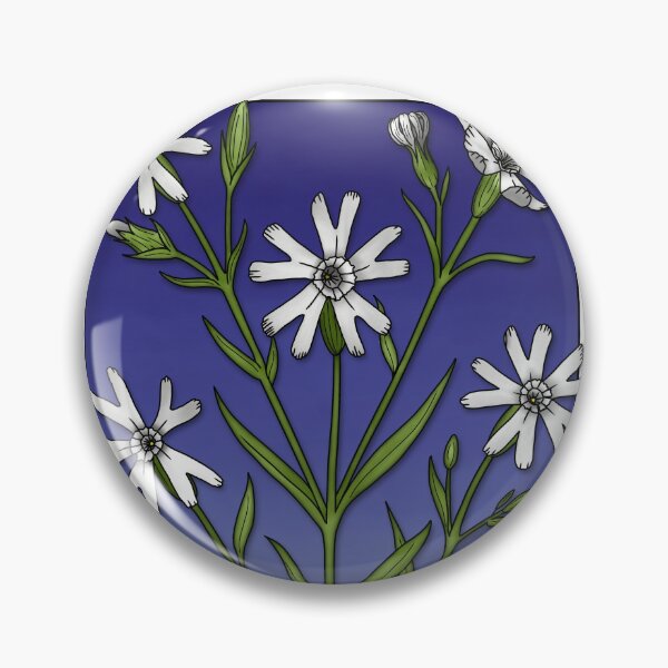 Item preview, Night Flowering Catchfly designed and sold by paperandp!xels.