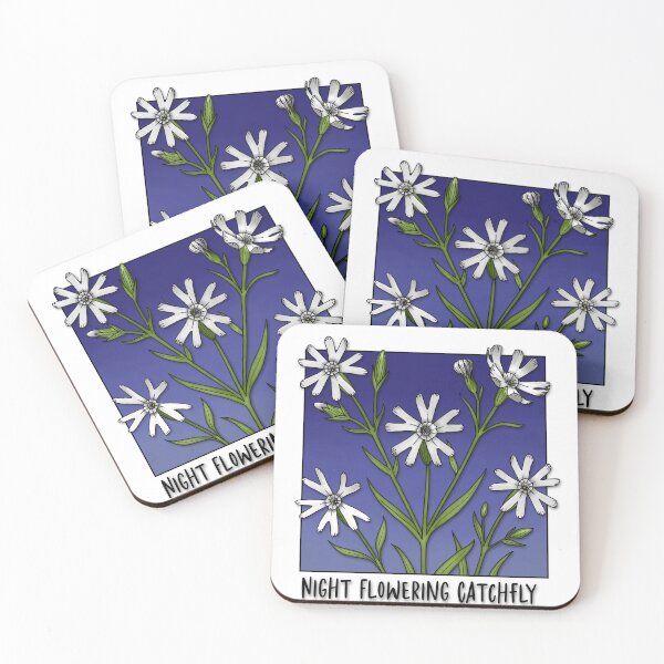 Item preview, Night Flowering Catchfly designed and sold by paperandp!xels.