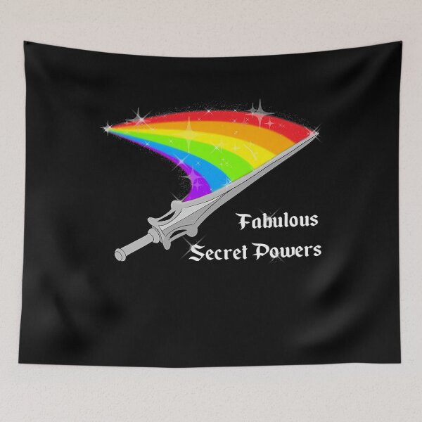 Item preview, I'Ve Got Fabulous Secret Powers designed and sold by Rahim Bazz.