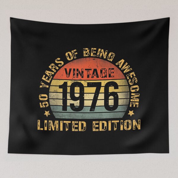 Item preview, Vintage 50 Birthday Decorations Men 50yr 1976 50th Birthday designed and sold by SaboCollita.
