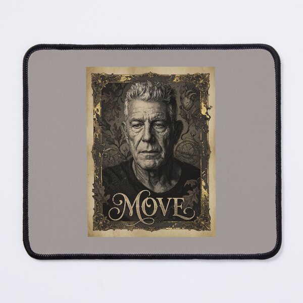 Item preview, Bourdain Move Style Portrait Tee-92 designed and sold by ReannaSchoe.