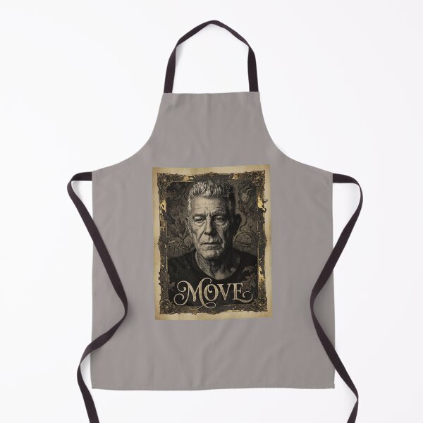 Item preview, Bourdain Move Style Portrait Tee-92 designed and sold by ReannaSchoe.