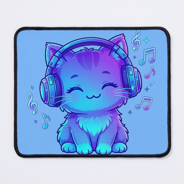 Item preview, Chill Lo-Fi Cat Vibing With Headphones designed and sold by Avenuse style.