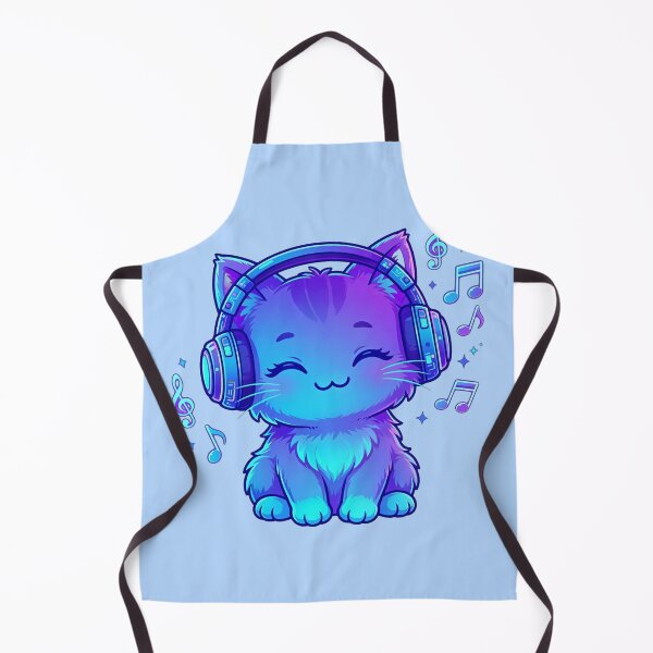 Item preview, Chill Lo-Fi Cat Vibing With Headphones designed and sold by Avenuse style.