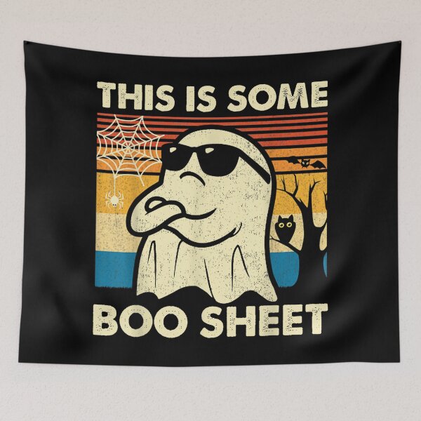 Item preview, This is Some Boo Sheet Ghost Retro Funny Halloween Men Women designed and sold by SaboCollita.