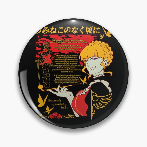 Item preview, Umineko Beatrice Golden Witch Golden Land Graphic designed and sold by leoniejonk.