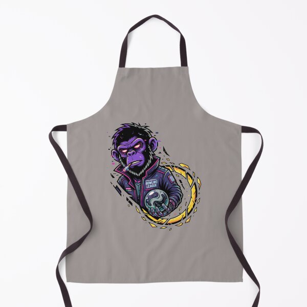 Item preview, Bowling League Monkey Smoking Graphic Tee-53 designed and sold by ReannaSchoe.