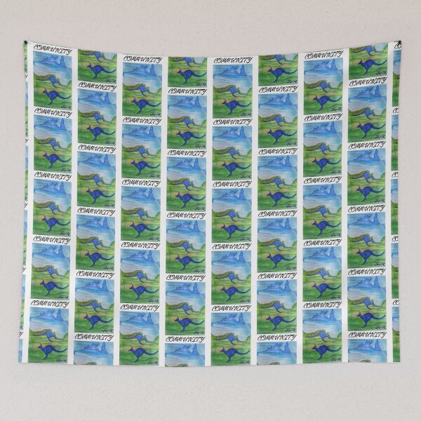 Item preview, Kangaroos of Australia Wild Community Art designed and sold by StarlordArt22.