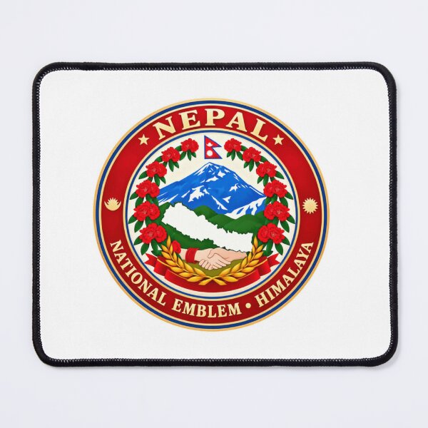 Item preview, Nepal National Emblem Himalaya Nepalese Patriot Heritage Traveler designed and sold by Simsimah26Parks.