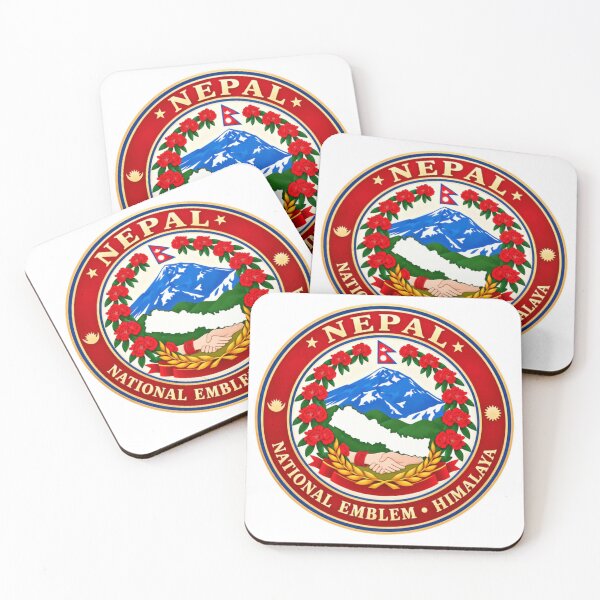 Item preview, Nepal National Emblem Himalaya Nepalese Patriot Heritage Traveler designed and sold by Simsimah26Parks.