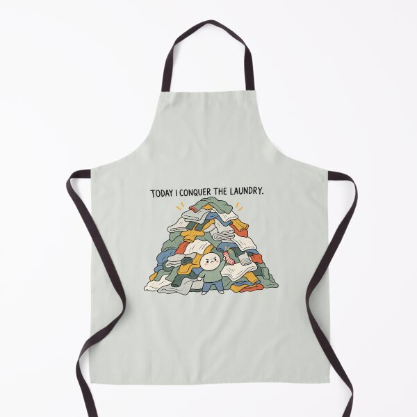 Item preview, Today I Conquer the Laundry | Funny Laundry Humor designed and sold by MrDev.
