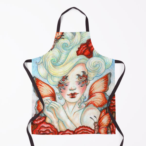 Artikelvorschau, Schmetterlingsfee-Kunstwerk mit dem Titel „Blüte“ von Stephanie Ann Garcia entworfen und verkauft von Whimsy Wephy.