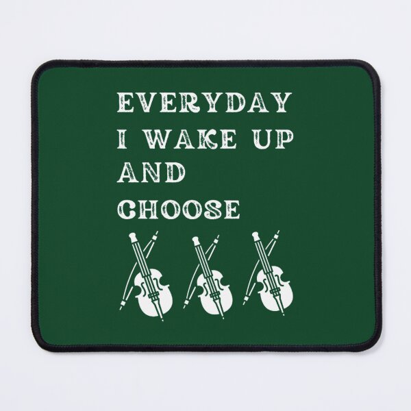 Item preview, Everyday i Wake up and Choose Violins Active designed and sold by PoppyIslandShop.