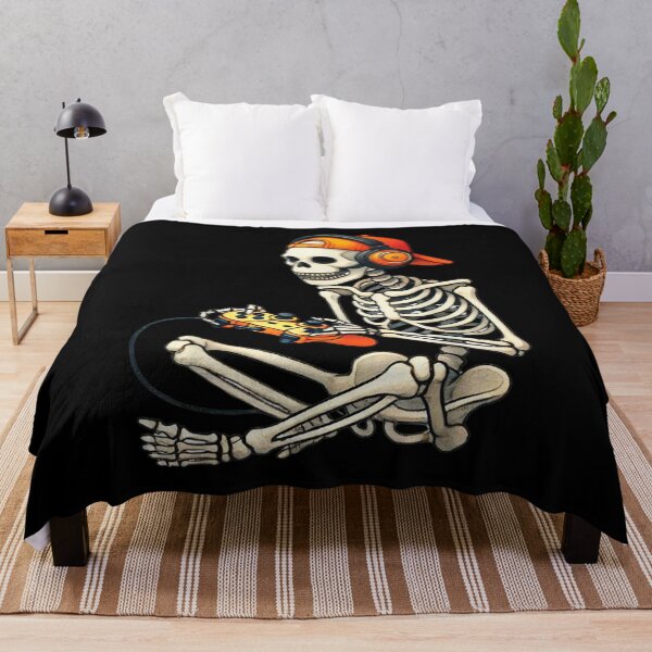 Item preview, Halloween Skeleton Gamer Video Gaming Boys Men Kids Tees designed and sold by SaboCollita.