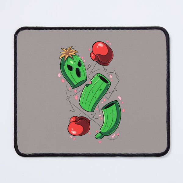 Item preview, Boxing Cactus Punch Sticker Punch-62 designed and sold by ReannaSchoe.