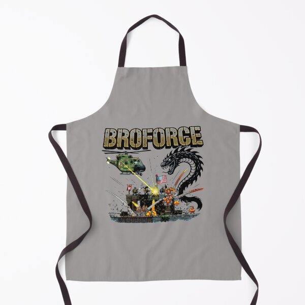 Item preview, Broforce Pixel Art Combat Scene T-Shirt-48 designed and sold by LeoneGrady.